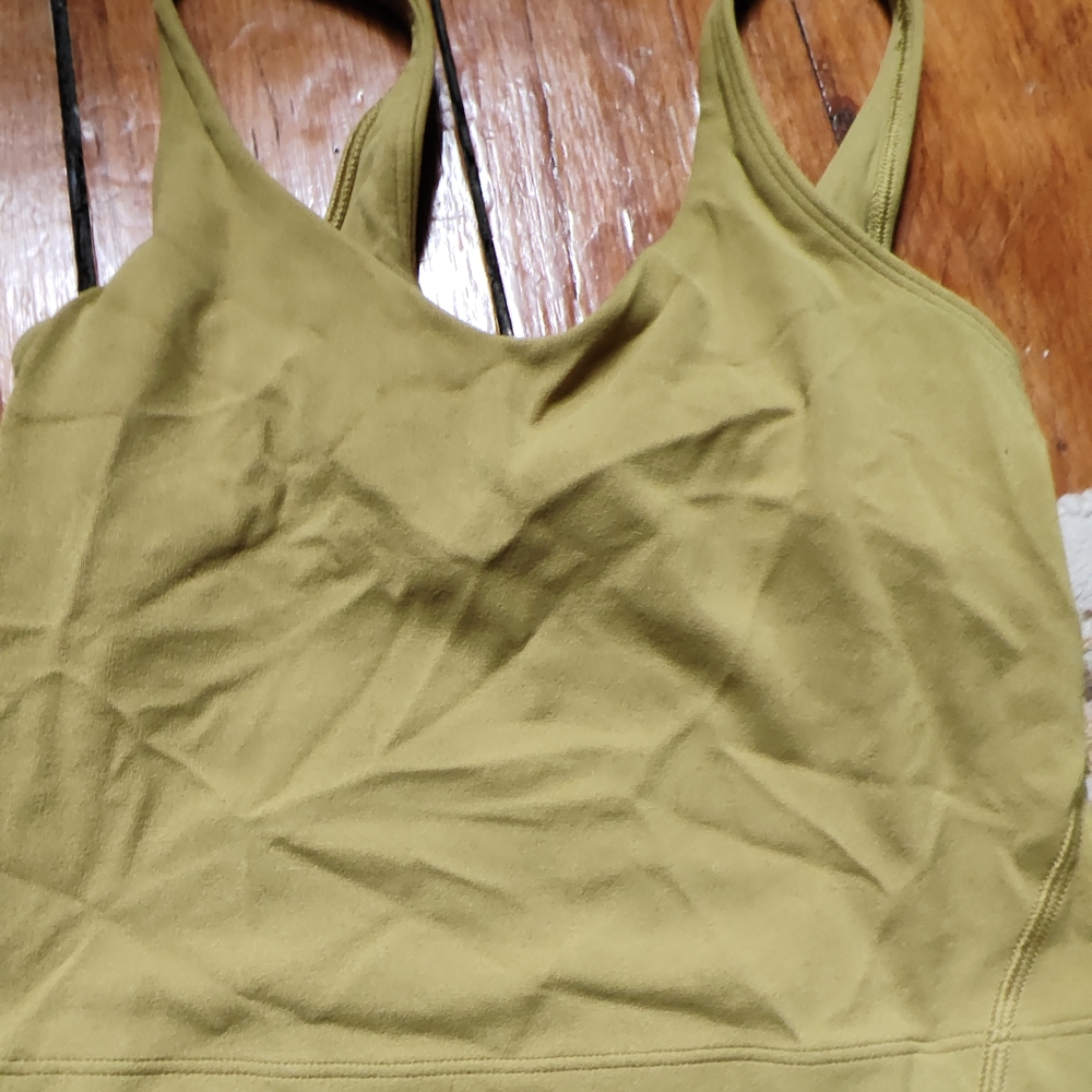 Set of Three Tank Tops in Blue, Yellow, and White - Picture 3 of 12